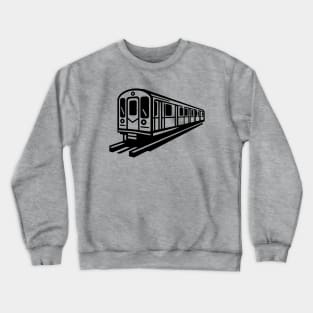 Subway Train Crewneck Sweatshirt